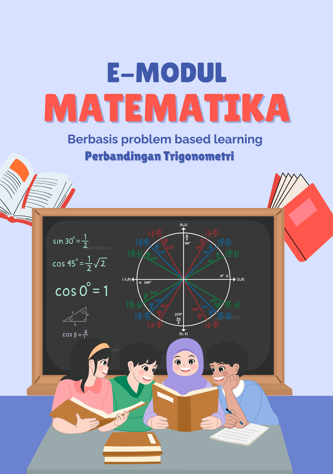 E-Modul Matematika Berbasis Problem Based Learning (PBL) Materi Perbandingan Trigonometri